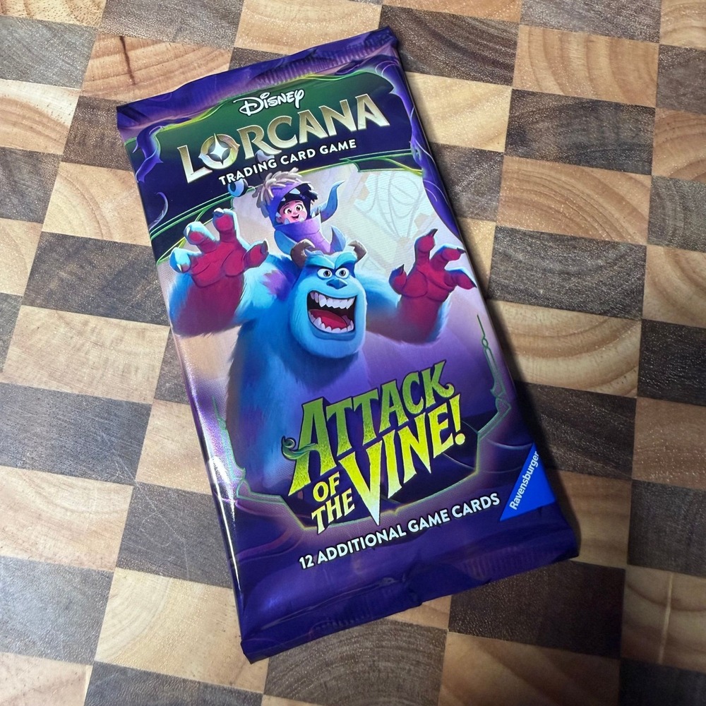 Disney Lorcana Attack of the Vine Booster Pack Sealed New